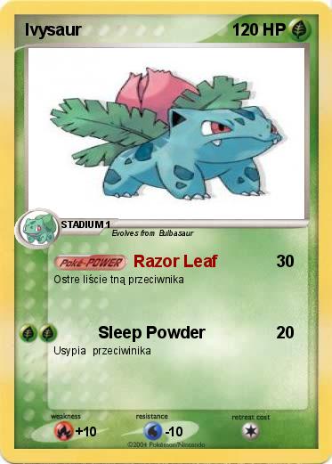 Pokemon Ivysaur