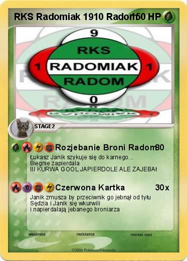 Pokemon RKS Radomiak 1910 Radom