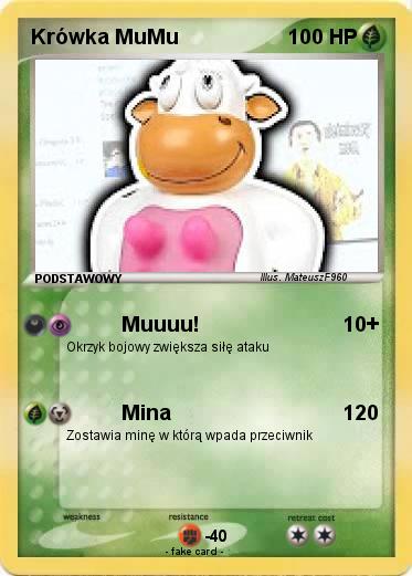 Pokemon Krówka MuMu