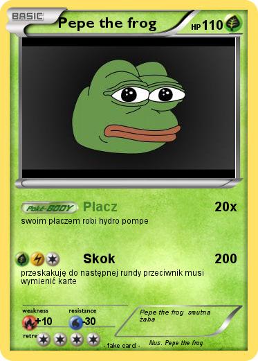 Pokemon Pepe the frog