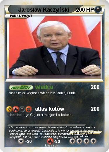 Pokemon Jarosław Kaczyński